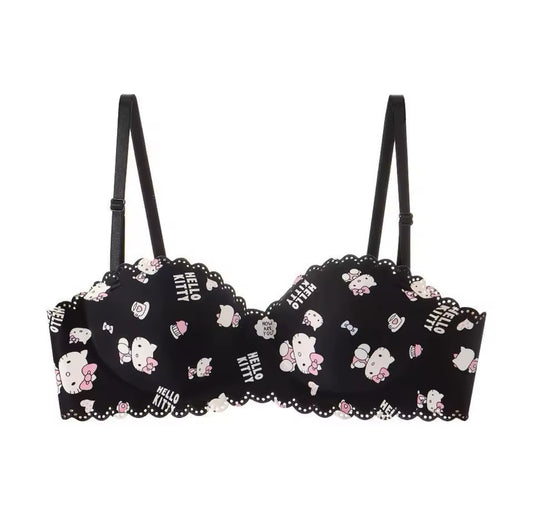 Hello Kitty Bra Black (2)