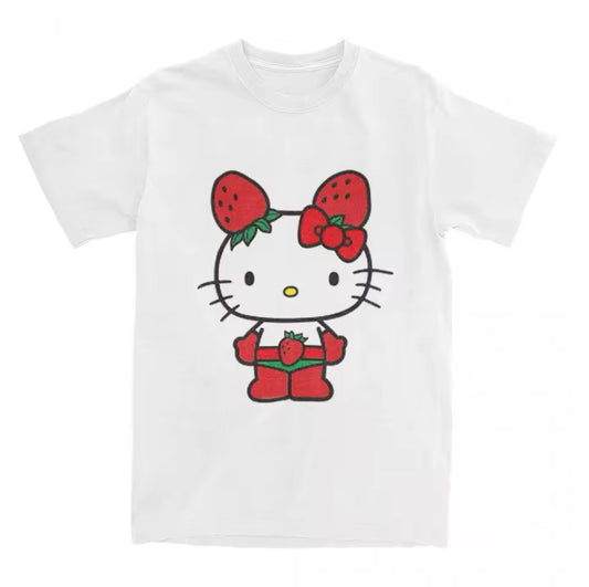 Hello Kitty Strawberry Superhero Tee