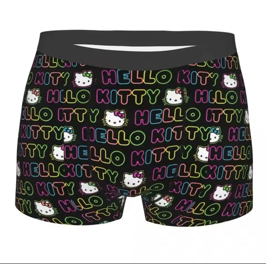 Hello Kitty Underwear Men Black