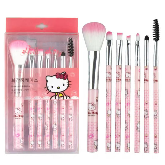 Hello Kitty Makeup Brush Set