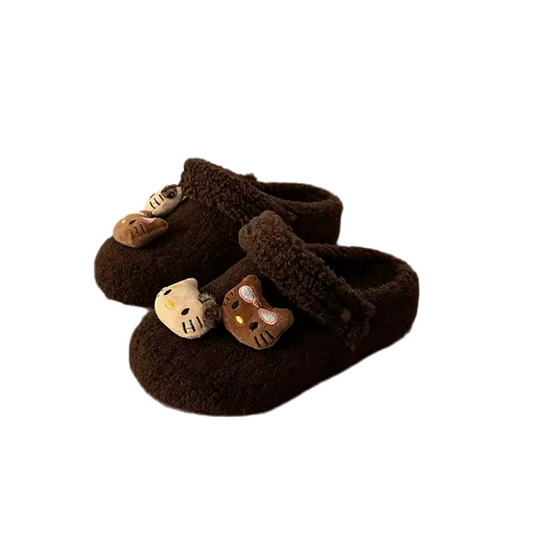 Hello Kitty Croc Shoe Brown