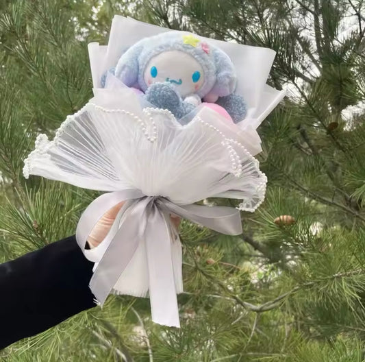 Cinnamoroll Grey Flower Bouquet