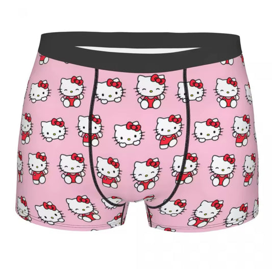 Hello Kitty Underwear Men Pink
