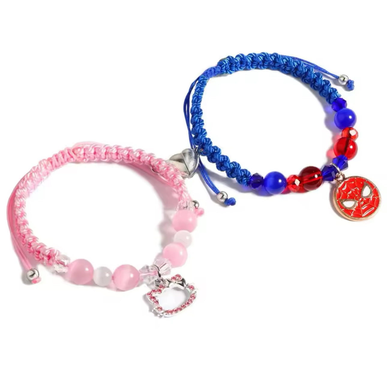 Hello Kitty & Spider Man Bracelet Rope