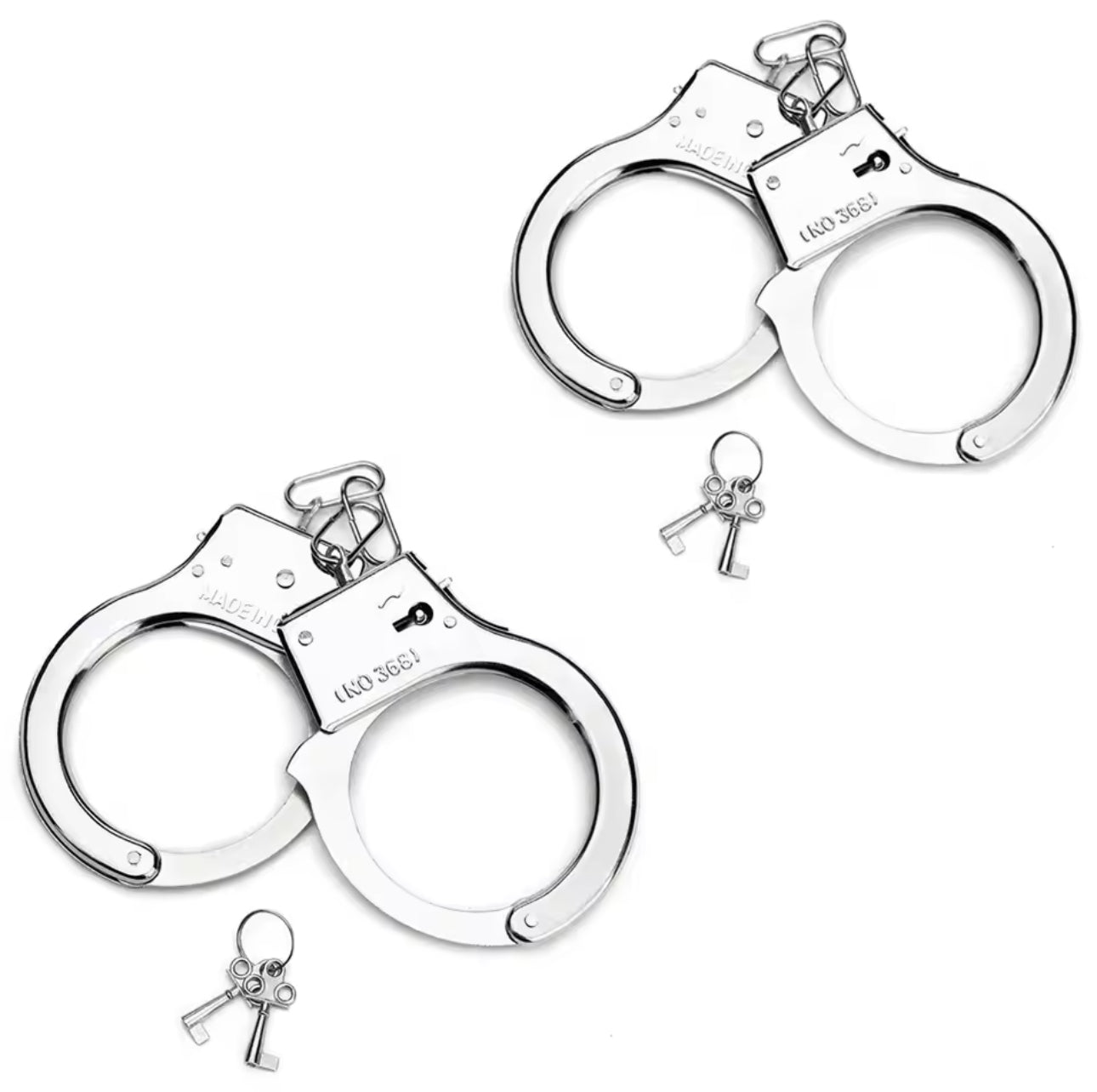 Two Piece HandCuffs | Steel