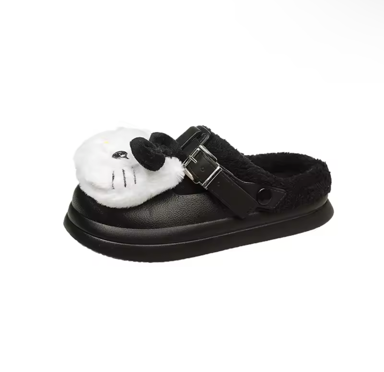 Hello Kitty Face Clogg Black