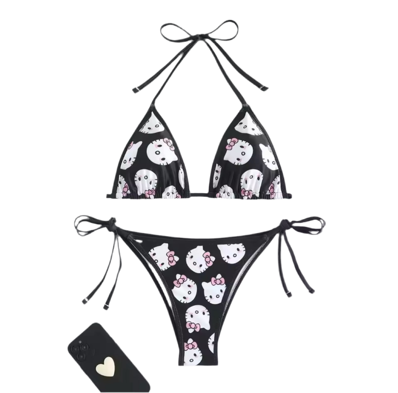 Hello Kitty Bikini Black