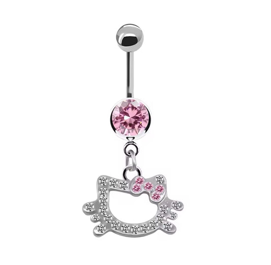 Hello Kitty Belly Button Piercing