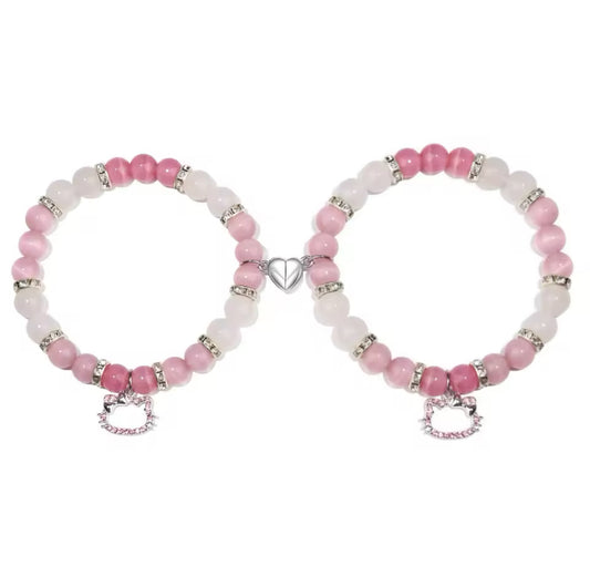 Pink Matching Hello Kitty Bracelet