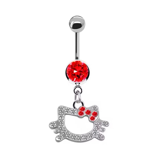 Hello Kitty Belly Button Piercing