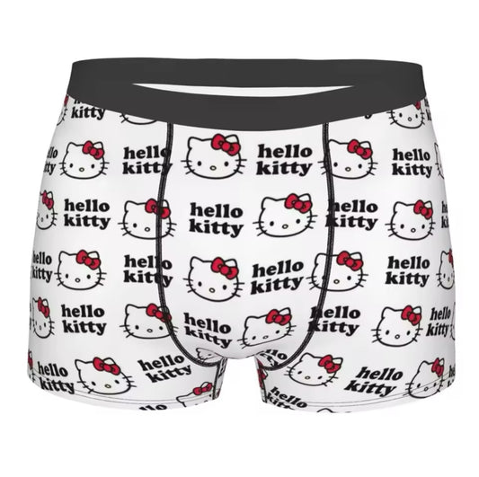 Hello Kitty Underwear Men White (2)