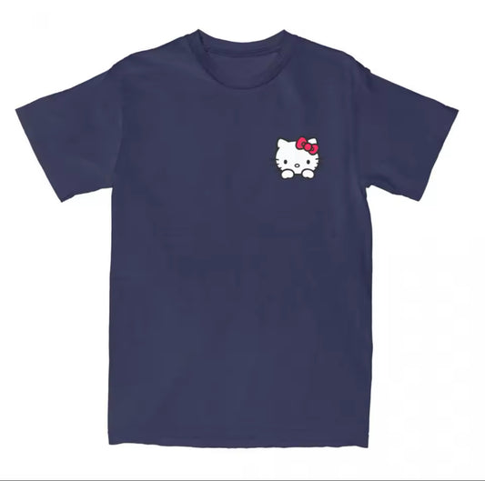 Hello Kitty Peep Tee Blue