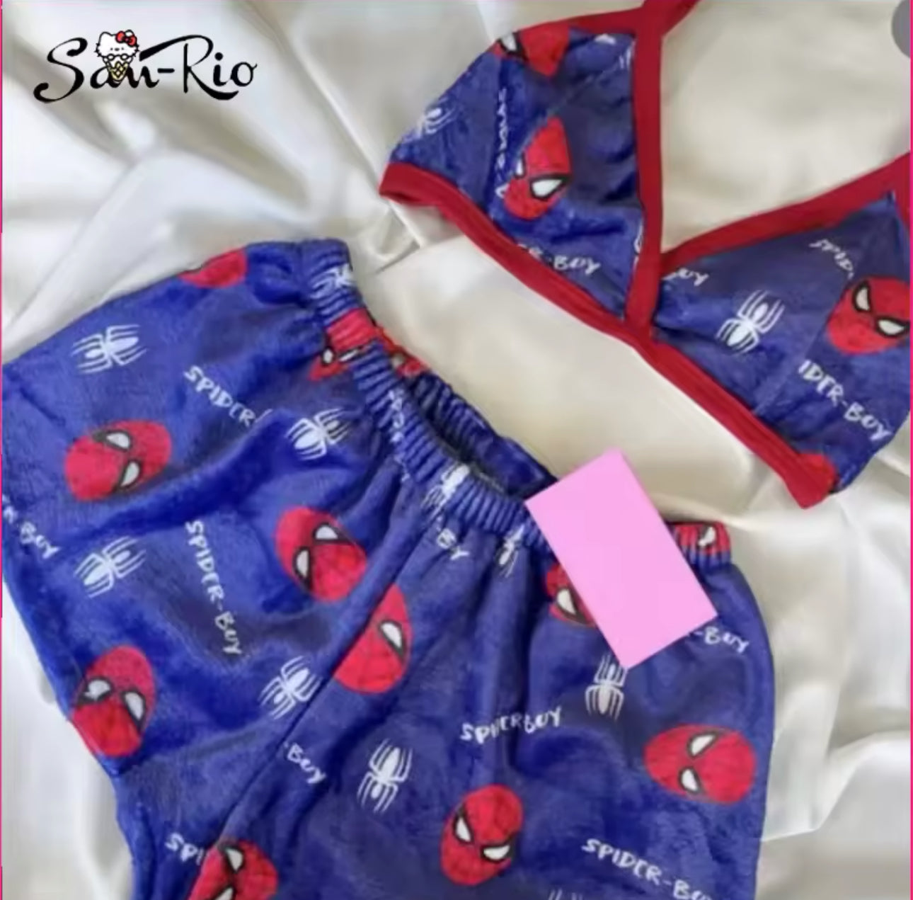 Spider Man Cozy Two Piece