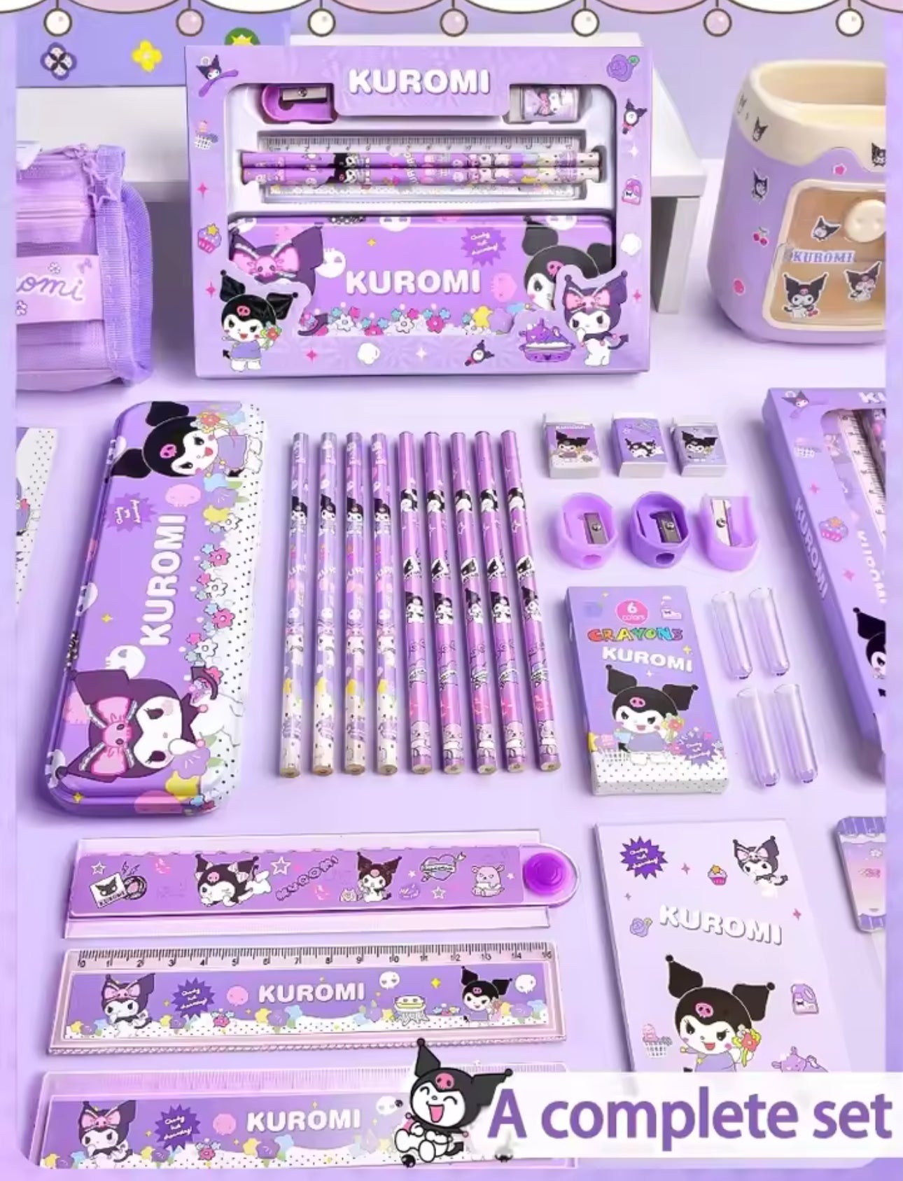 Sanrio 12 Piece Pencil Set