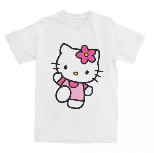 Hello Kitty Play Tee White