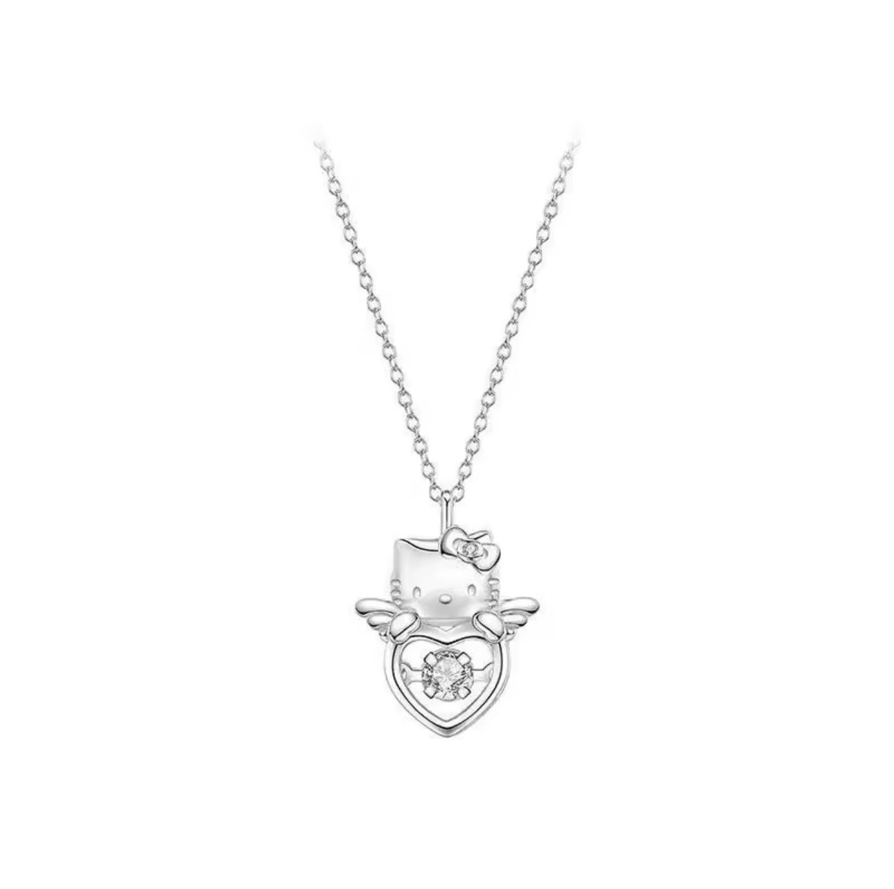 Hello Kitty Silver Wings Chain