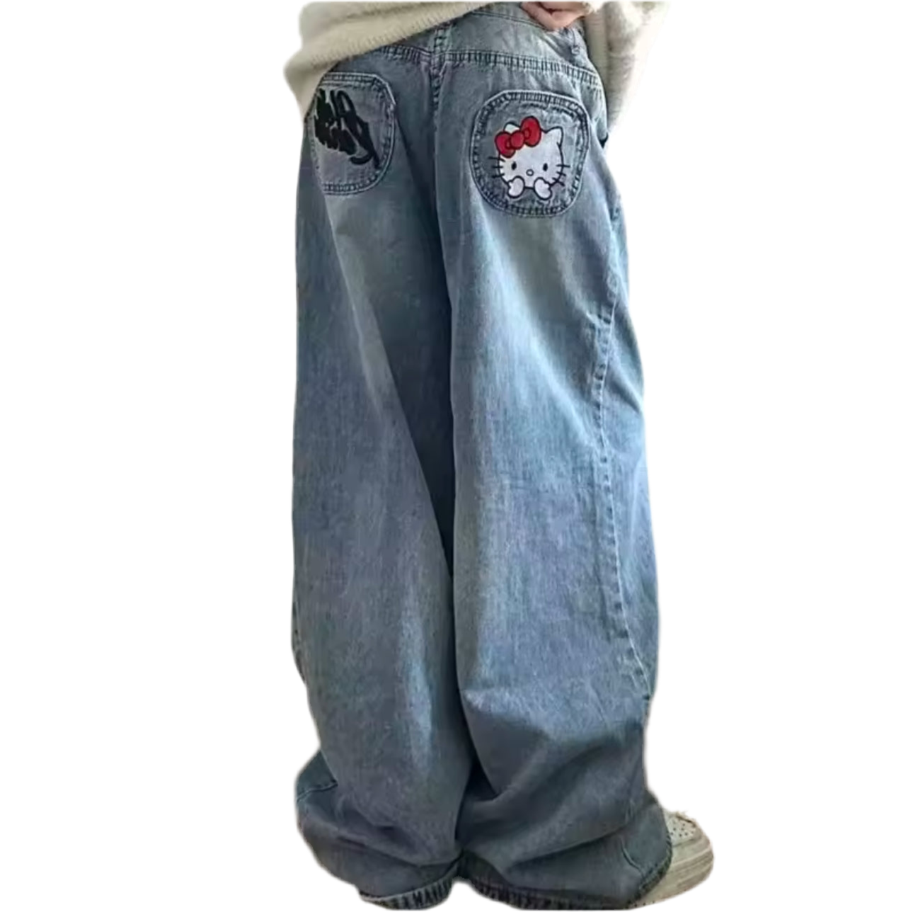 Hello kitty logo Jeans