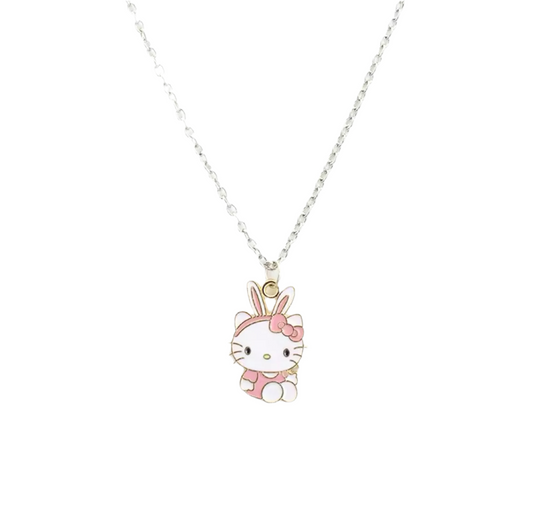 Hello Kitty Pink Bow Necklace