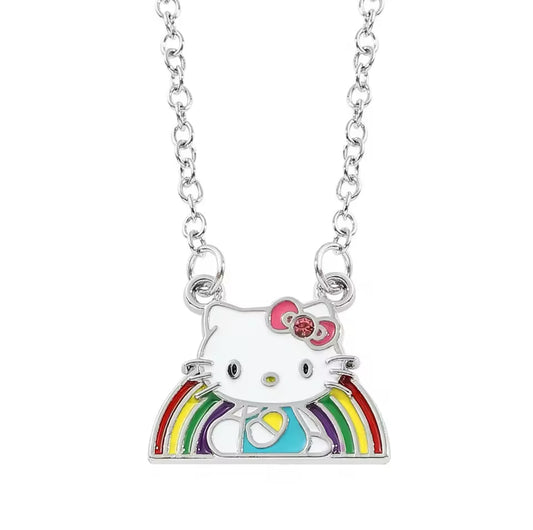 Hello Kitty Rainbow Charm Necklace