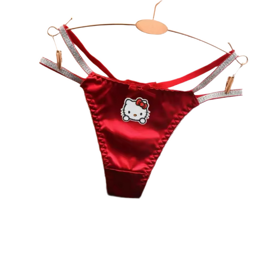 Hello Kitty Thong Red
