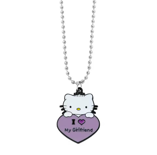 Hello Kitty I Love My Gf Chain
