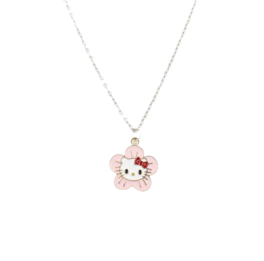 Hello Kitty Flower Necklace