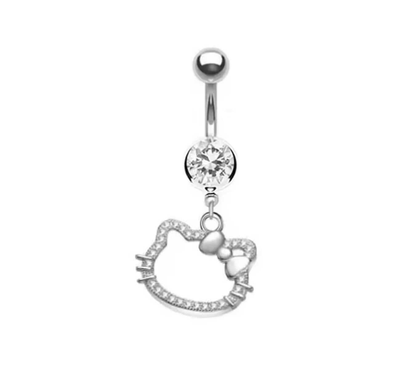 Hello Kitty Belly Button Piercing
