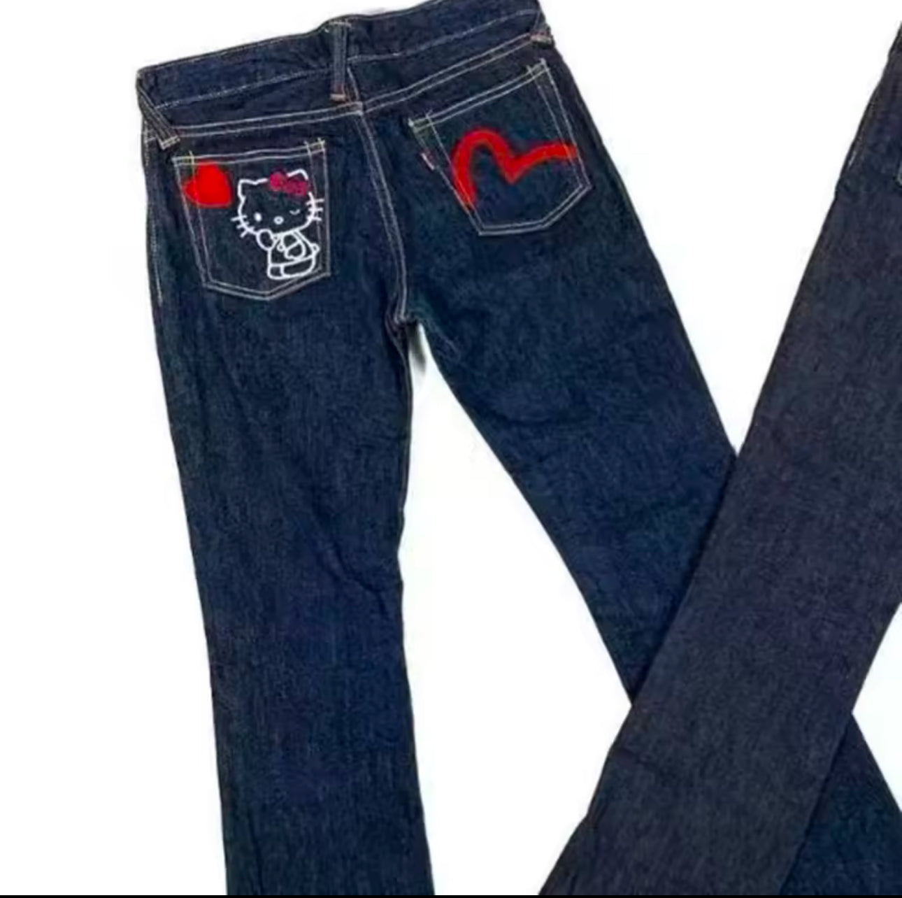 Hello kitty evisu Jeans