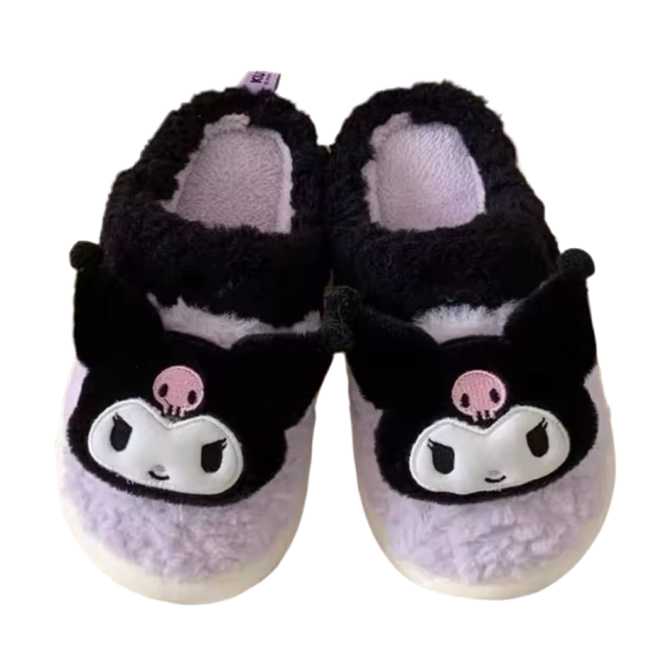 Kuromi Plush Slippers