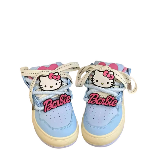 Hello Kitty Barbie Shoes Blue