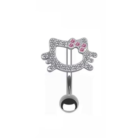 Hello Kitty Belly Button Piercing
