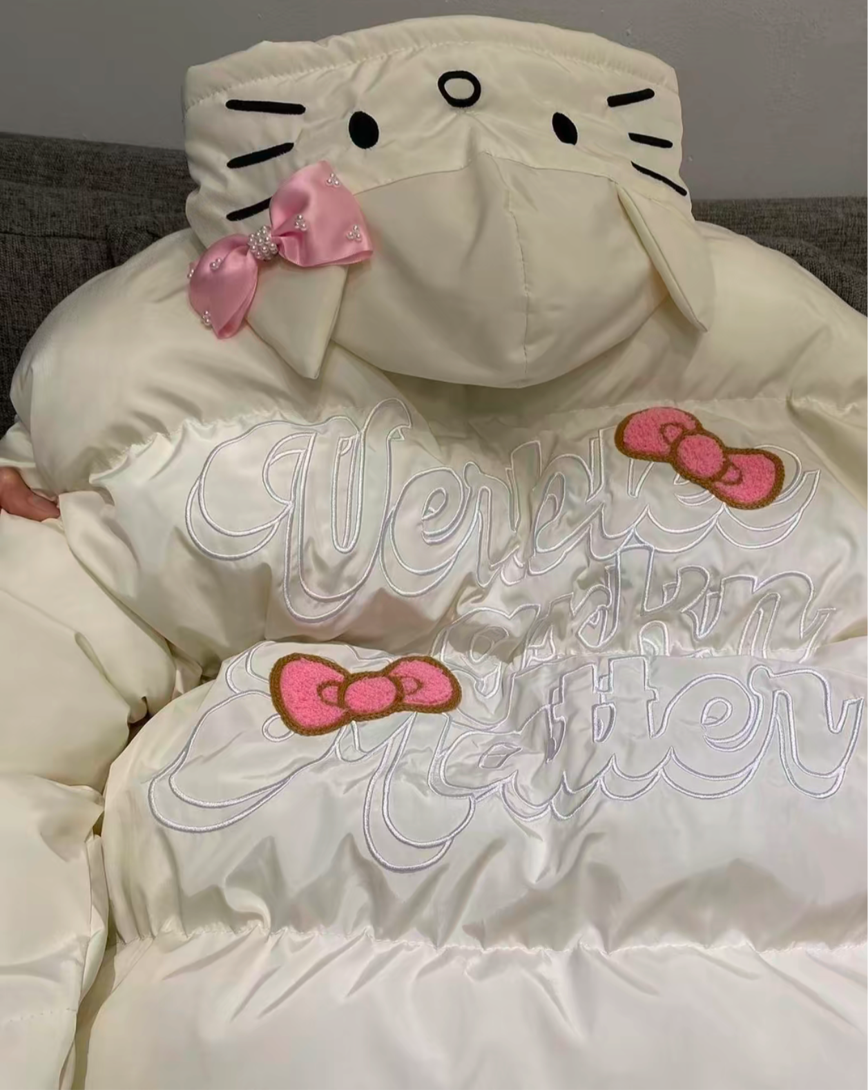 Hello kitty bow jacket