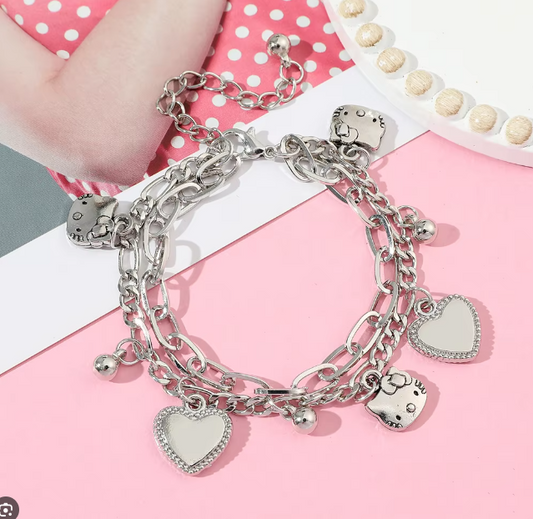 hello kitty cute necklace